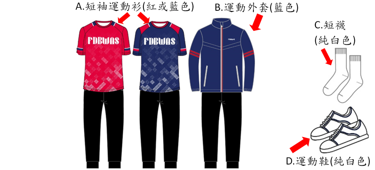 Unisex 男女生 運動服